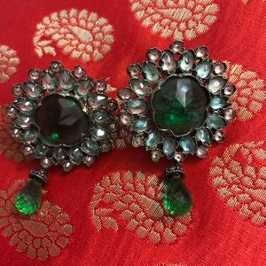 Semi precious stones earring